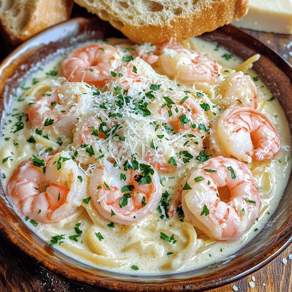 Creamy Garlic Shrimp in 15 Minutes Tonight