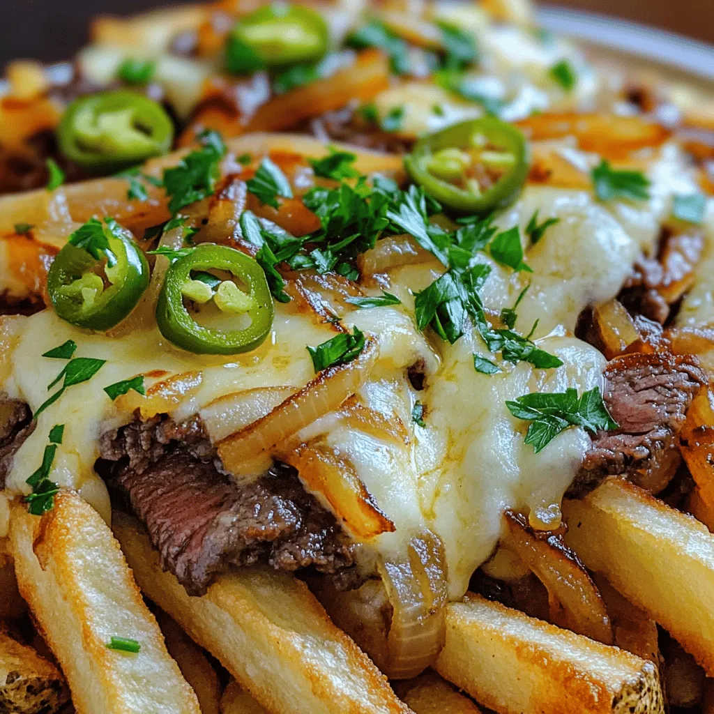 Philly Cheesesteak Fries Scrumptious Flavor Explosion