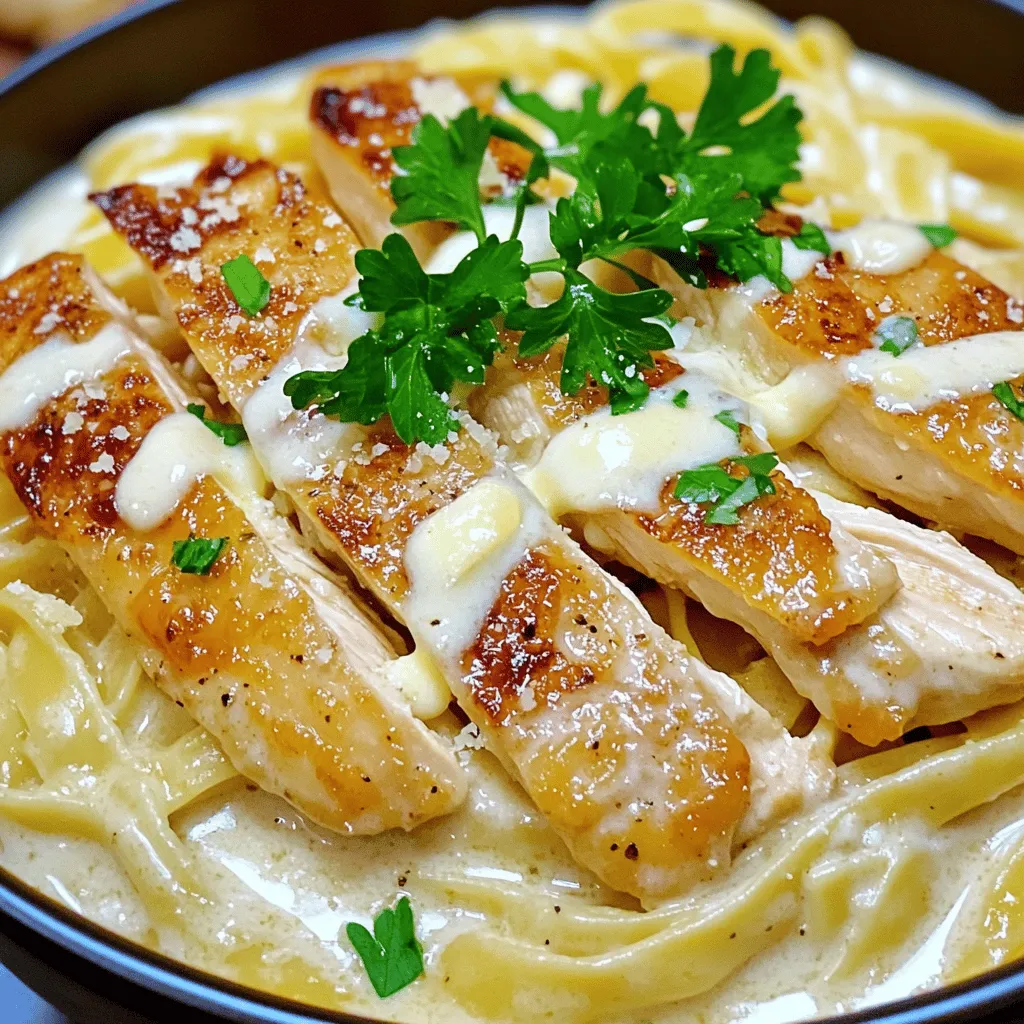 To make delicious buttered noodles and chicken, you need simple yet flavorful ingredients. Start with 8 oz of fettuccine or egg noodles. Both types hold sauce well and add a nice texture. For protein, choose 2 boneless, skinless chicken breasts. They cook quickly and stay tender.
