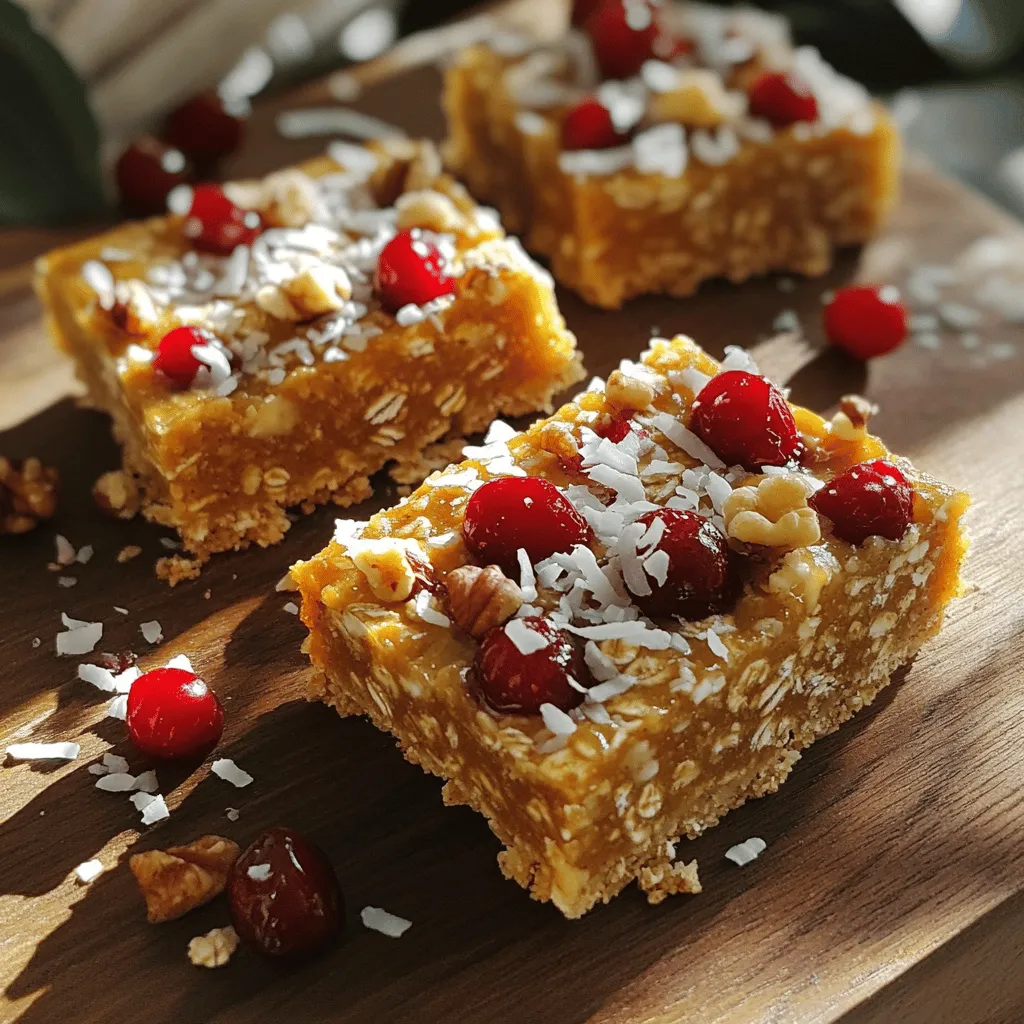 Cherry Oat Breakfast Bars Easy and Healthy Recipe