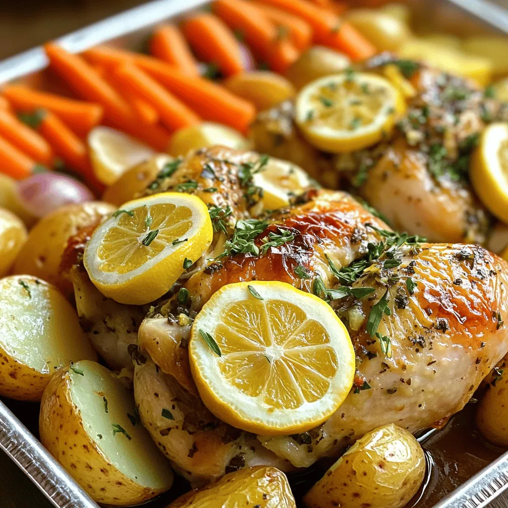 Lemon Herb Roasted Chicken Juicy and Easy Delight