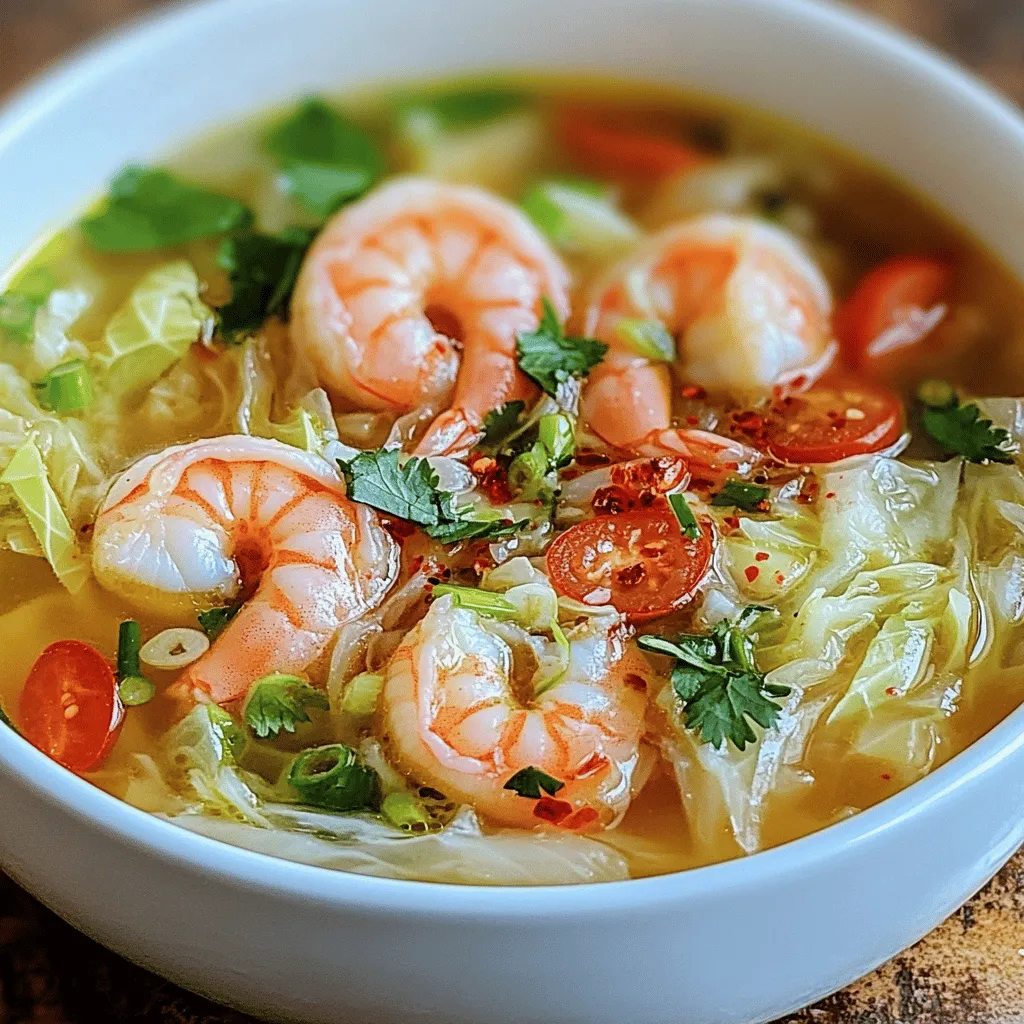 Vietnamese Cabbage and Shrimp Soup: A Flavorful Journey into Vietnamese Cuisine
