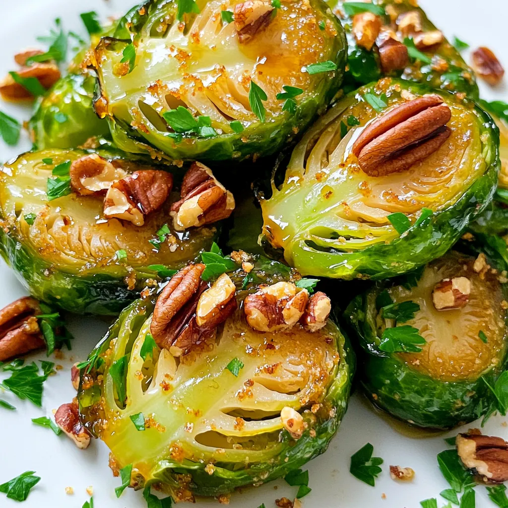 Maple Roasted Brussels Sprouts Flavorful Side Dish