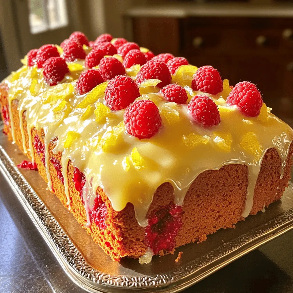 Lemon Raspberry Loaf Cake Simple and Flavorful Recipe