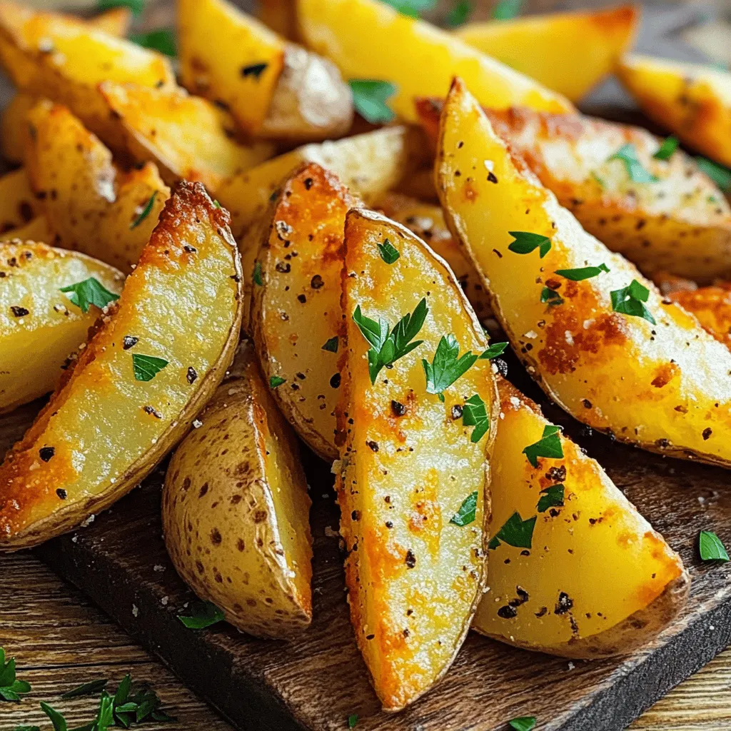 Crispy Potato Wedges Easy Recipe for Delicious Snack