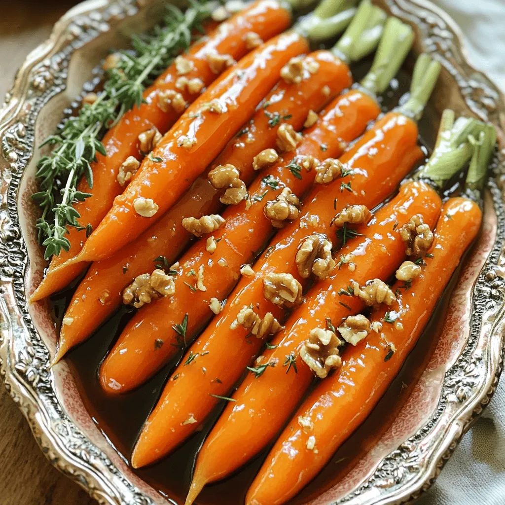 Maple Glazed Carrots Flavorful Side Dish Recipe