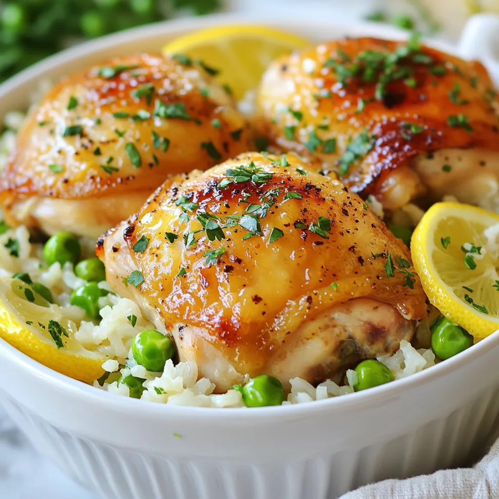 One Pot Greek Lemon Chicken Rice Flavorful Meal Guide