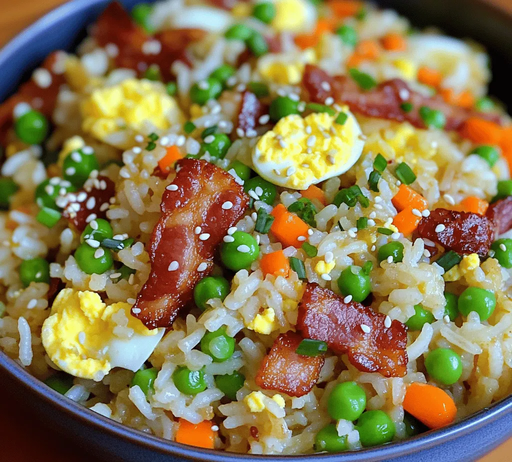 Fried rice is not merely a dish; it is a culinary tradition with roots in various cultures, particularly Asian. Its history dates back to ancient times when leftover rice was pan-fried to reduce waste and create a new meal. Today, fried rice is a staple in many households worldwide, with each region putting its own unique spin on the dish. The beauty of fried rice lies in its adaptability; it can be made with an array of ingredients such as vegetables, proteins, and sauces, allowing for endless creativity.