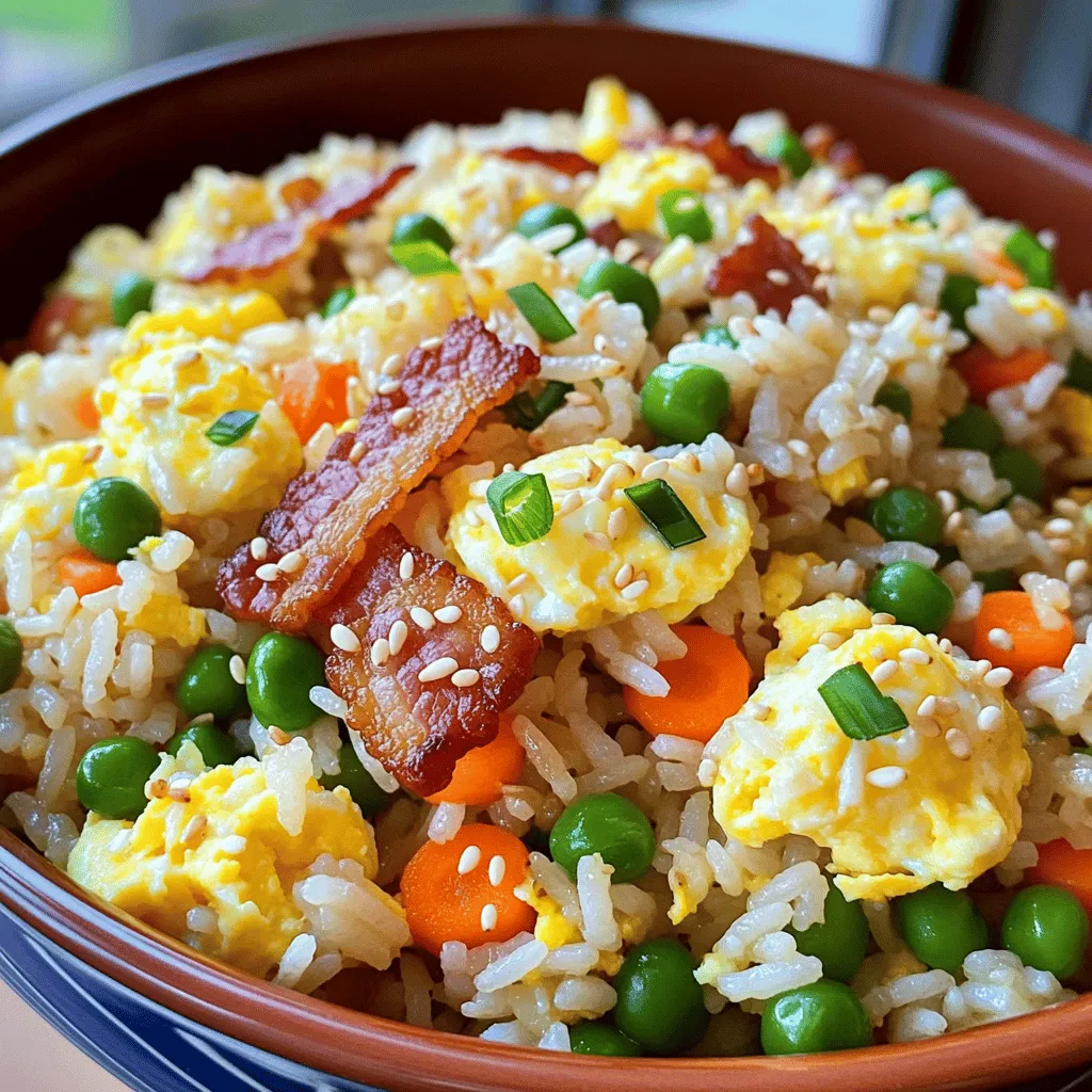 Better Than Takeout Bacon Fried Rice: A Comforting Homemade Delight