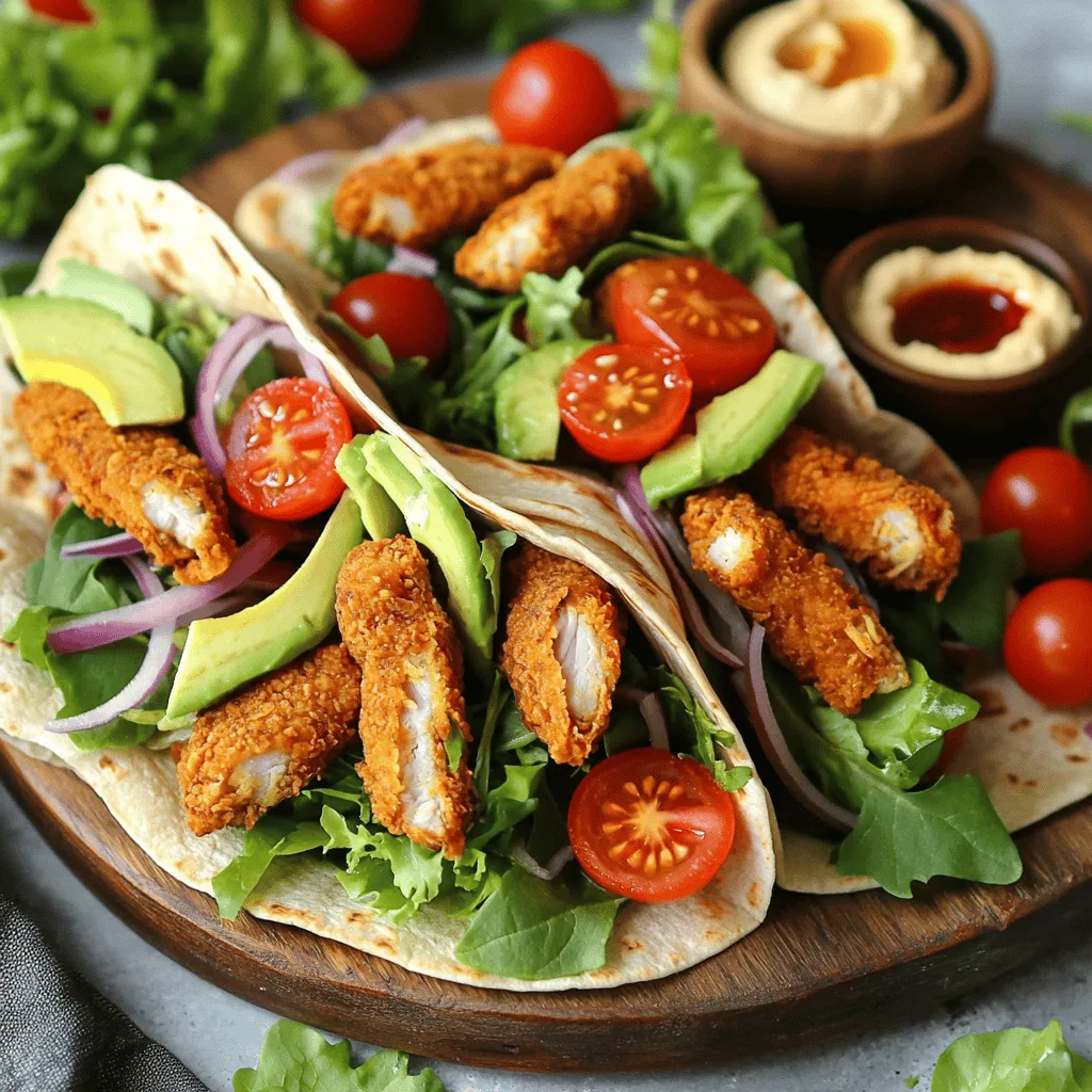Vegan Chik’n Snack Wraps Packed with Flavor