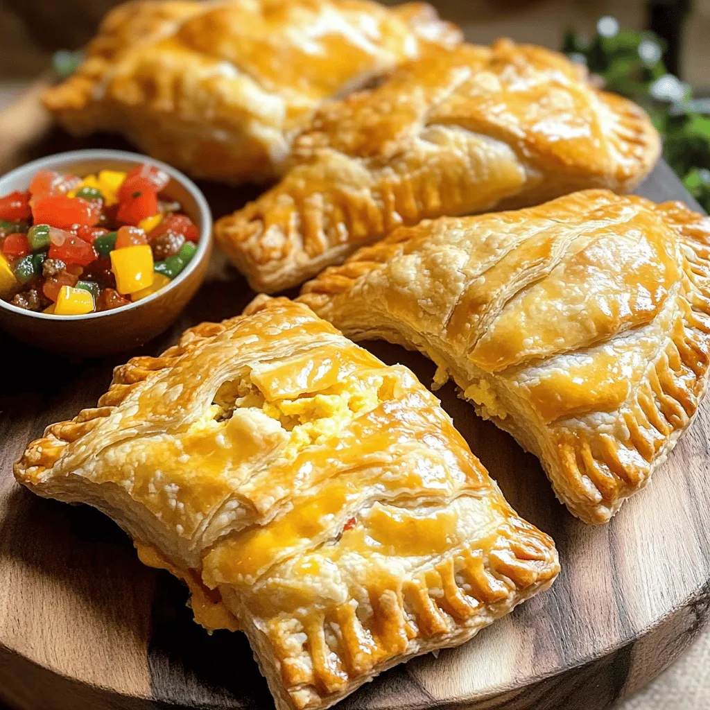 Breakfast hand pies are small, handheld pastries filled with savory ingredients. They are easy to make and fun to eat. You can enjoy them on the go or at home. They combine a flaky crust with tasty fillings, making them a perfect breakfast choice.