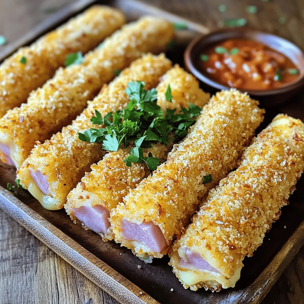 Ham and Cheese Sticks Recipe: A Delicious Snack for All Occasions