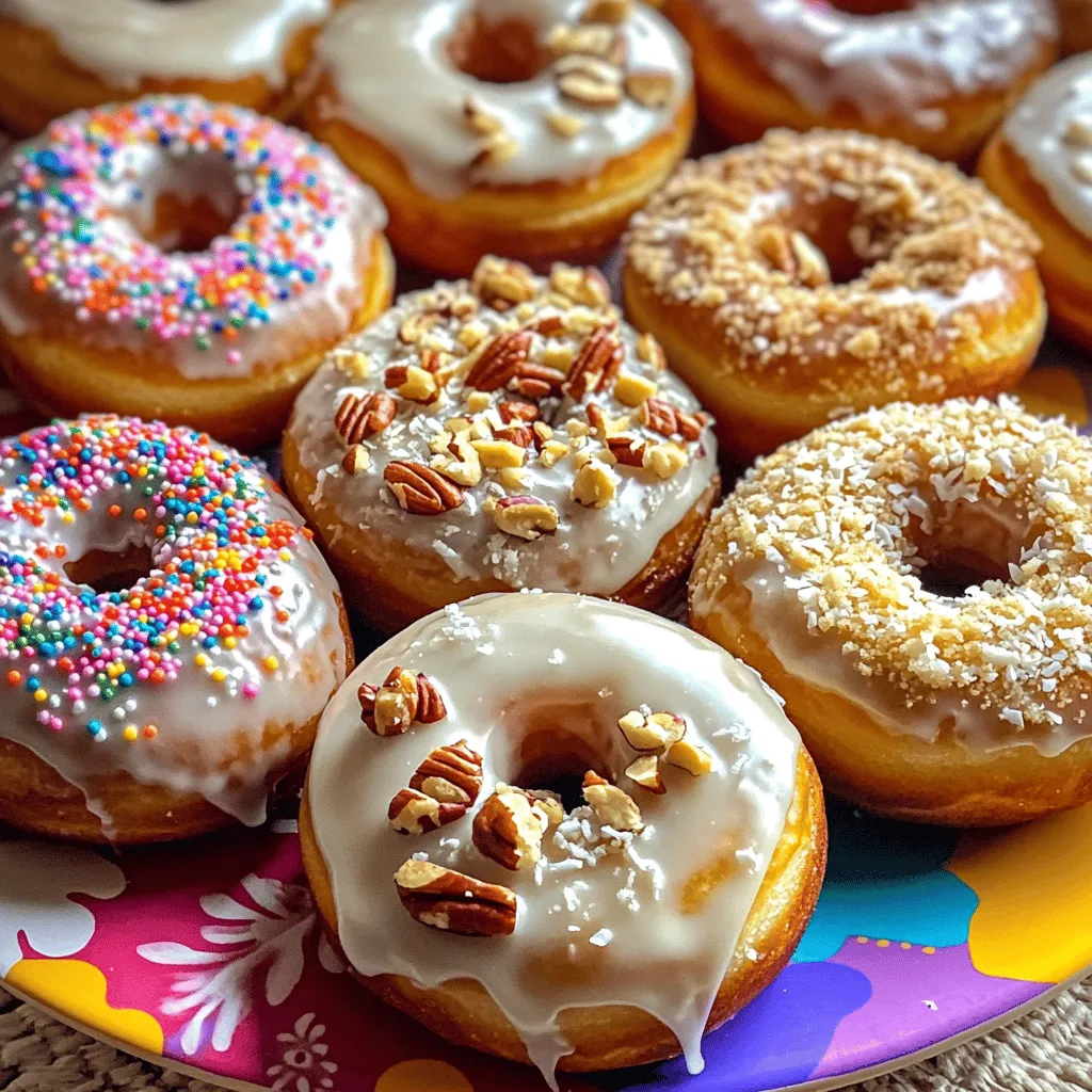 Making cake mix donuts is simple and fun. You only need a few ingredients to get started.