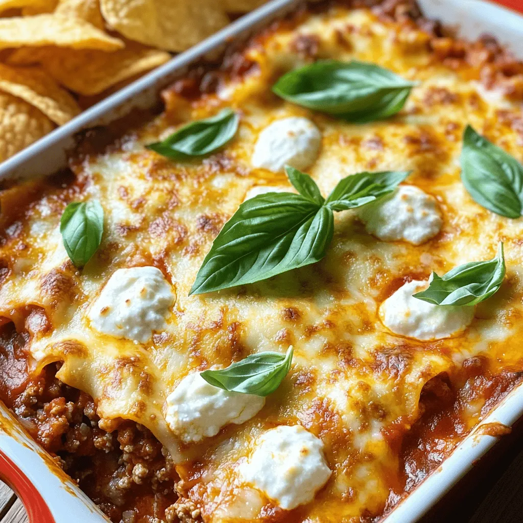 Cheesy Lasagna Dip Recipe: A Flavorful Twist on a Classic Favorite