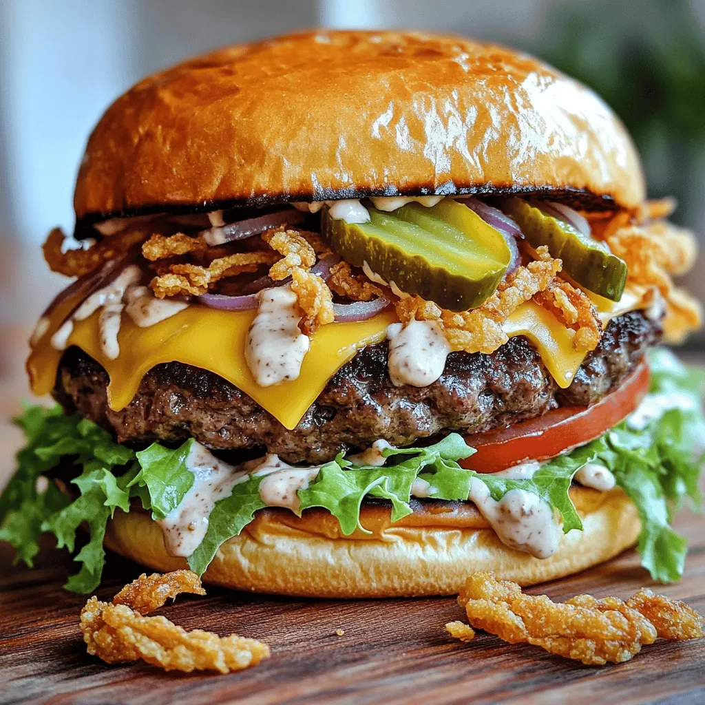 The Best Crack Burger Recipe: A Juicy Delight for Burger Lovers