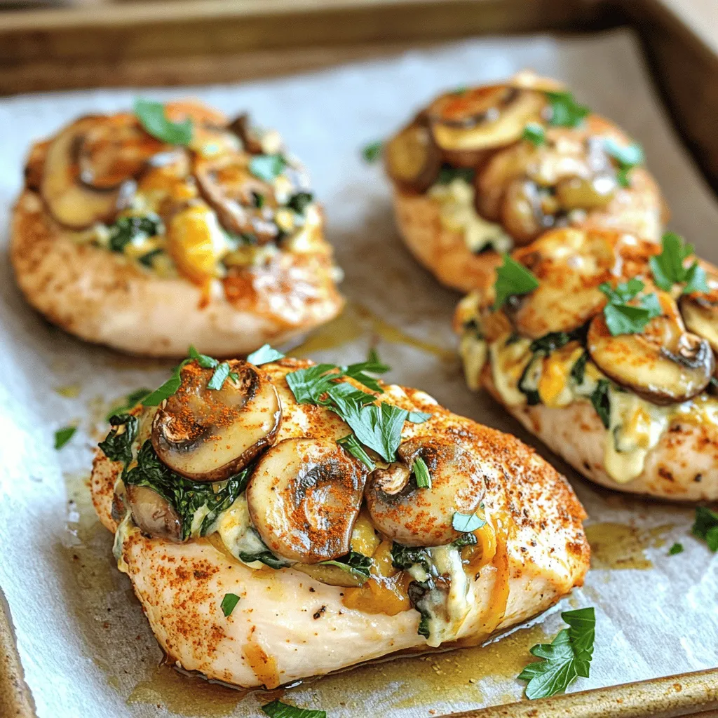 Healthy Mushroom Stuffed Chicken Breast Simple Delight