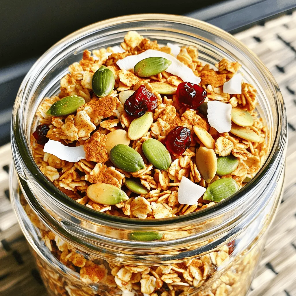 Pumpkin Spice Granola Wholesome Fall Flavor Treat