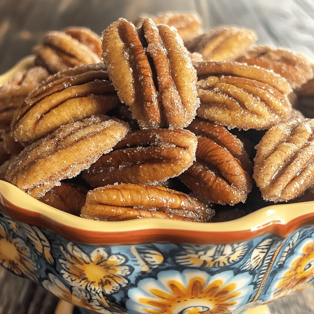 Cinnamon Sugar Pecans Crunchy and Simple Recipe