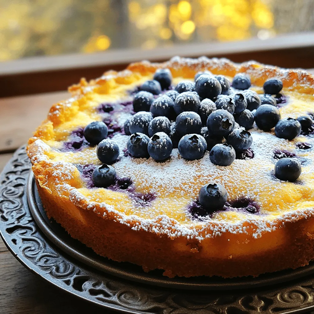 Blueberry Breakfast Cake Recipe for a Tasty Start