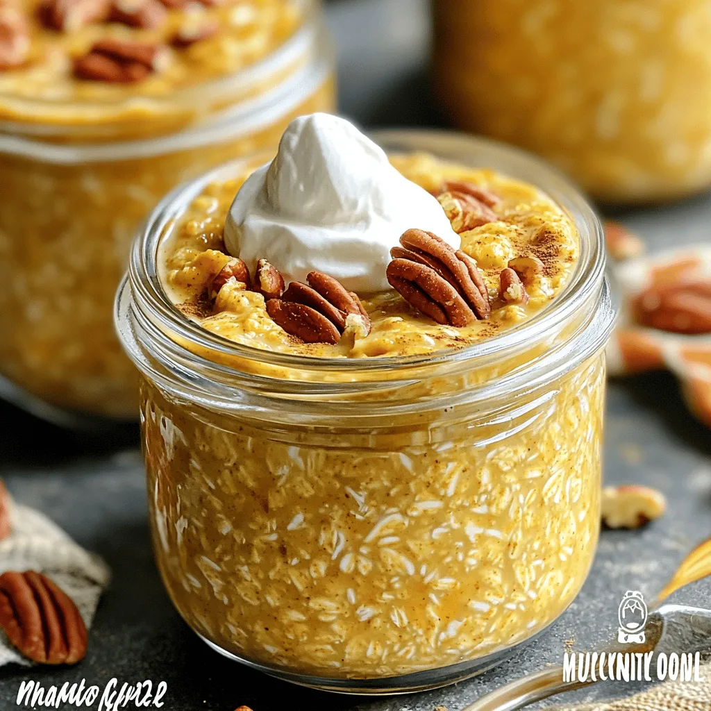 Pumpkin Pie Overnight Oats Tasty and Easy Recipe