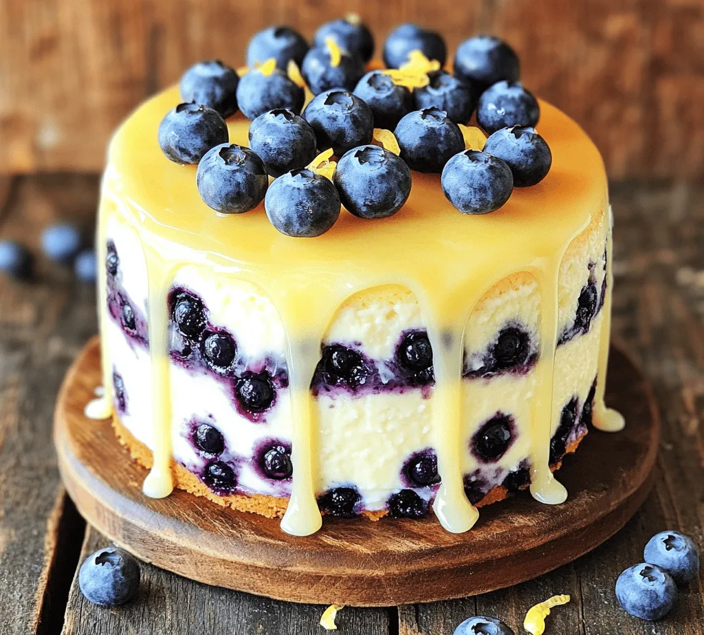 To truly appreciate the magic of the Lemon Blueberry Cheesecake Cake, it’s essential to understand its three main components: the cheesecake layer, the cake layers, and the lemon glaze. Each layer plays a crucial role in contributing to the overall flavor and texture of this delightful dessert.