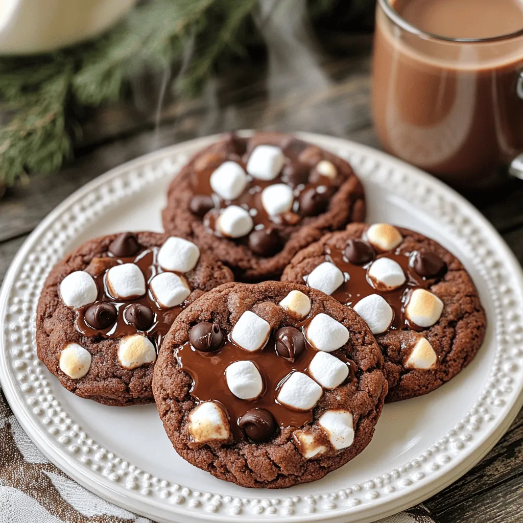 Hot Chocolate Cookies Irresistible and Decadent Treat