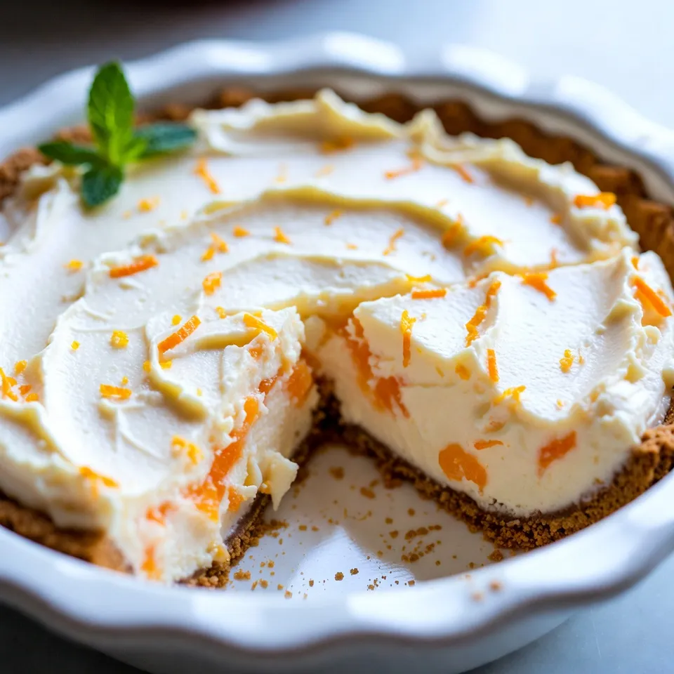 Orange Creamsicle Icebox Pie Perfectly Chilled Dessert