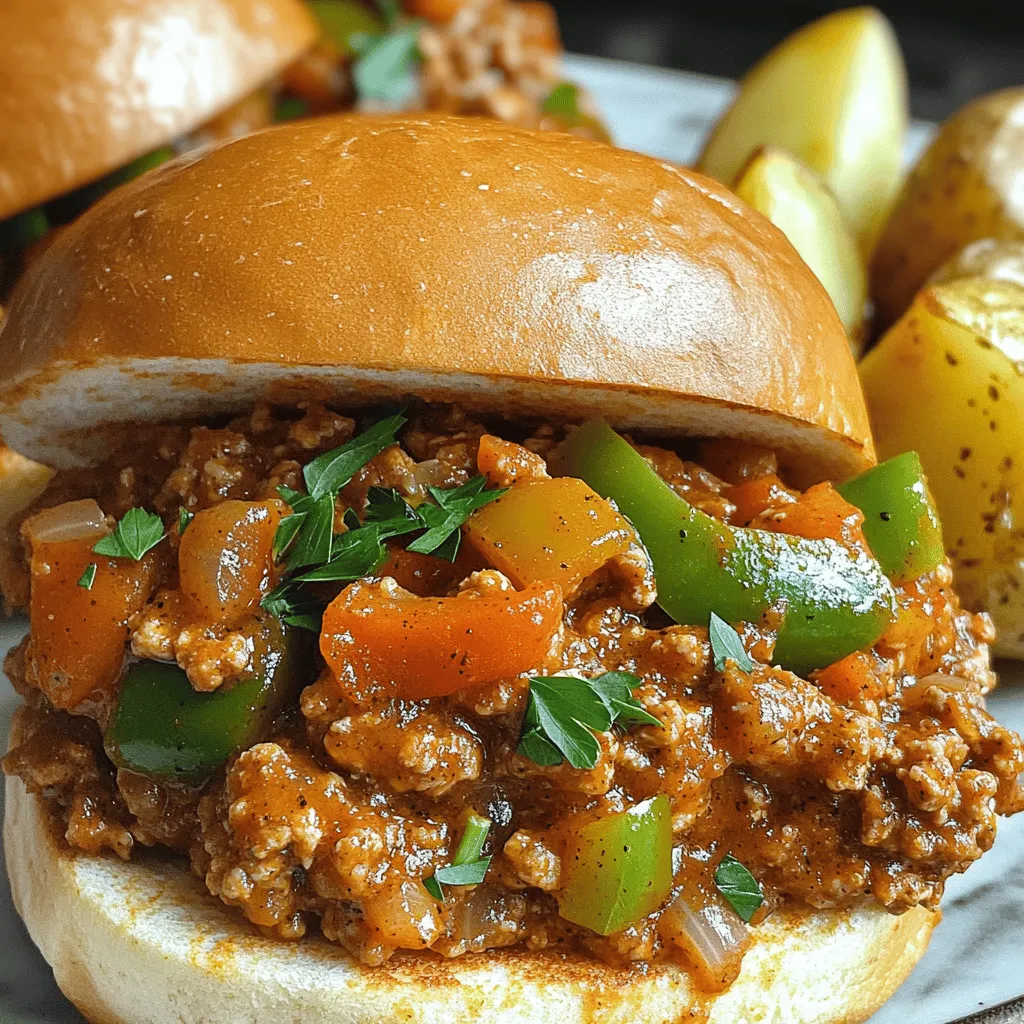 To make Delicious Cajun Chicken Sloppy Joes, you need a mix of pantry staples and fresh ingredients.