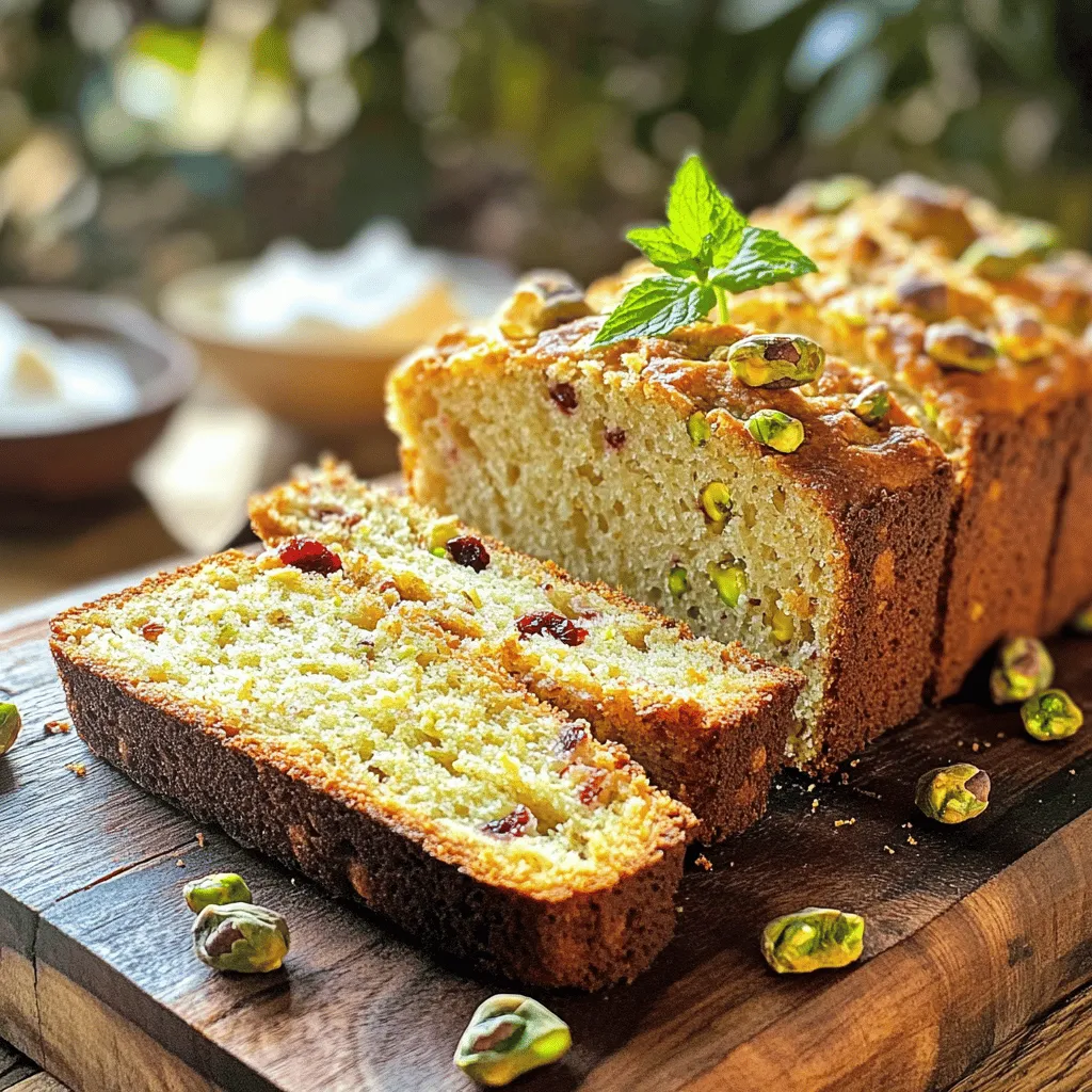 Pistachio Nut Bread Recipe: A Delightful Treat for Every Occasion