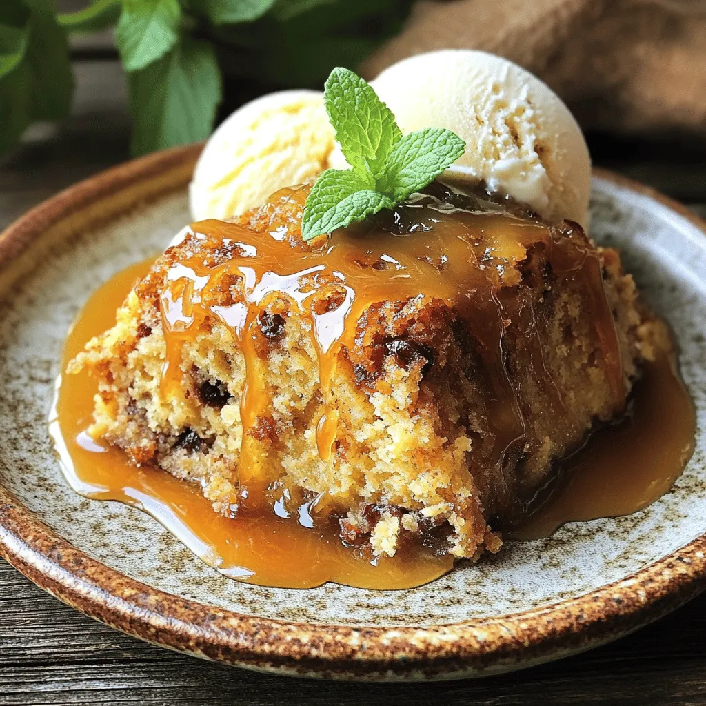 To make sweet toffee pudding, you need simple ingredients. Here’s the list you will need: