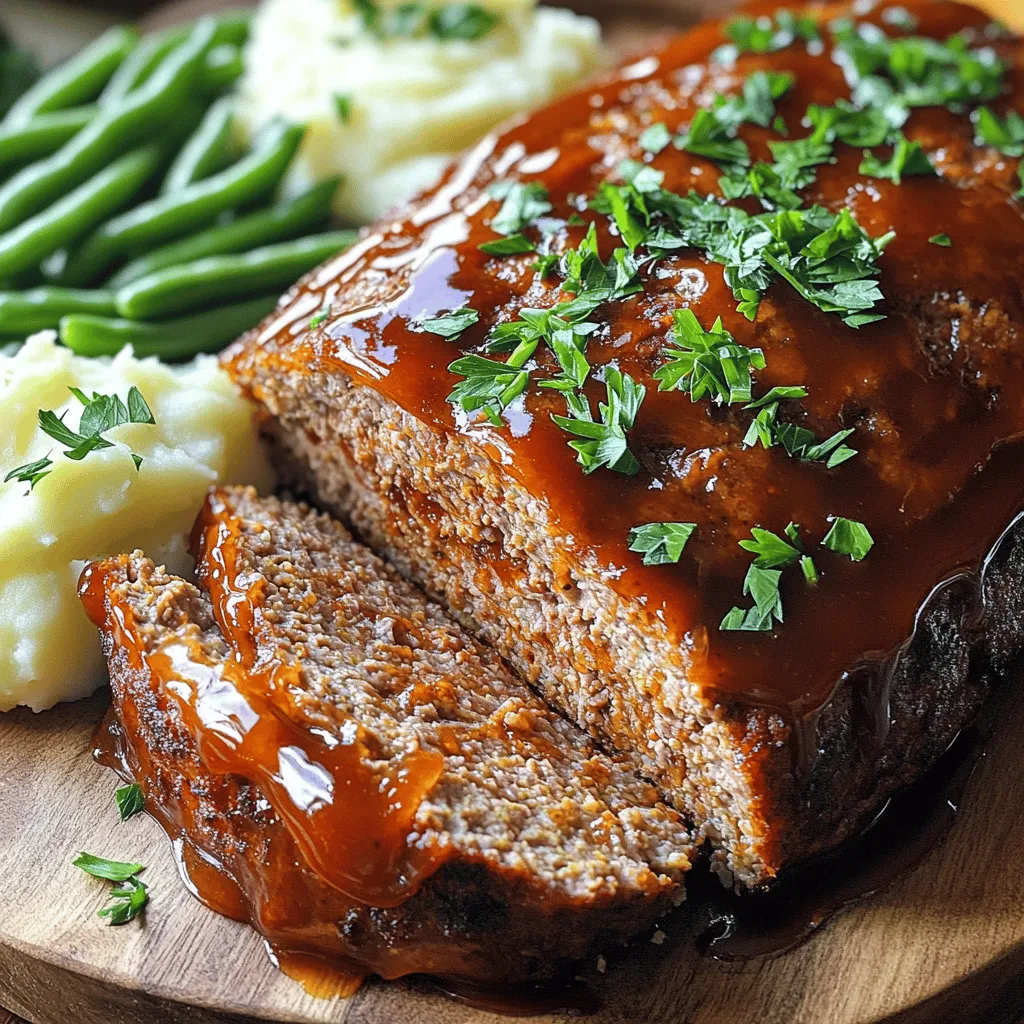 Savory Honey BBQ Meatloaf Easy and Flavorful Recipe