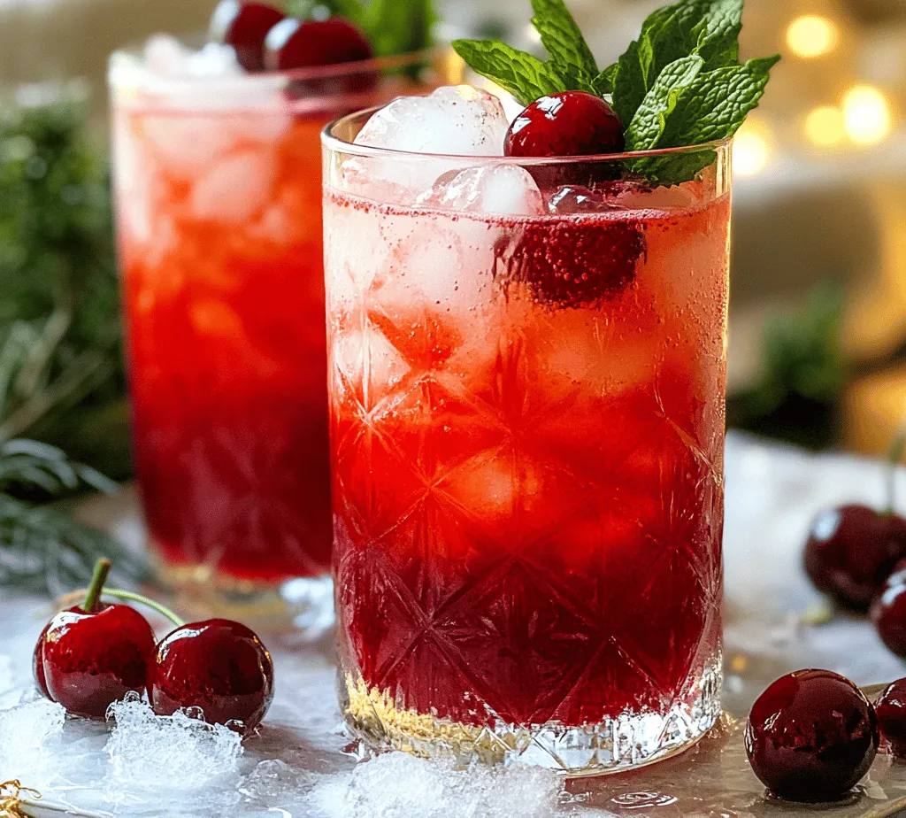 In recent years, the world of beverages has seen a significant shift toward more inclusive options, with mocktails leading the charge. These non-alcoholic cocktails provide an exciting alternative for those who wish to enjoy a flavorful drink without the effects of alcohol. The Ginger Cherry Fizz Mocktail is a prime example of this vibrant trend, combining the sweetness of cherries with the zing of ginger to create a refreshing drink that is perfect for any occasion—be it a lively gathering with friends, a casual family dinner, or a peaceful evening at home.
