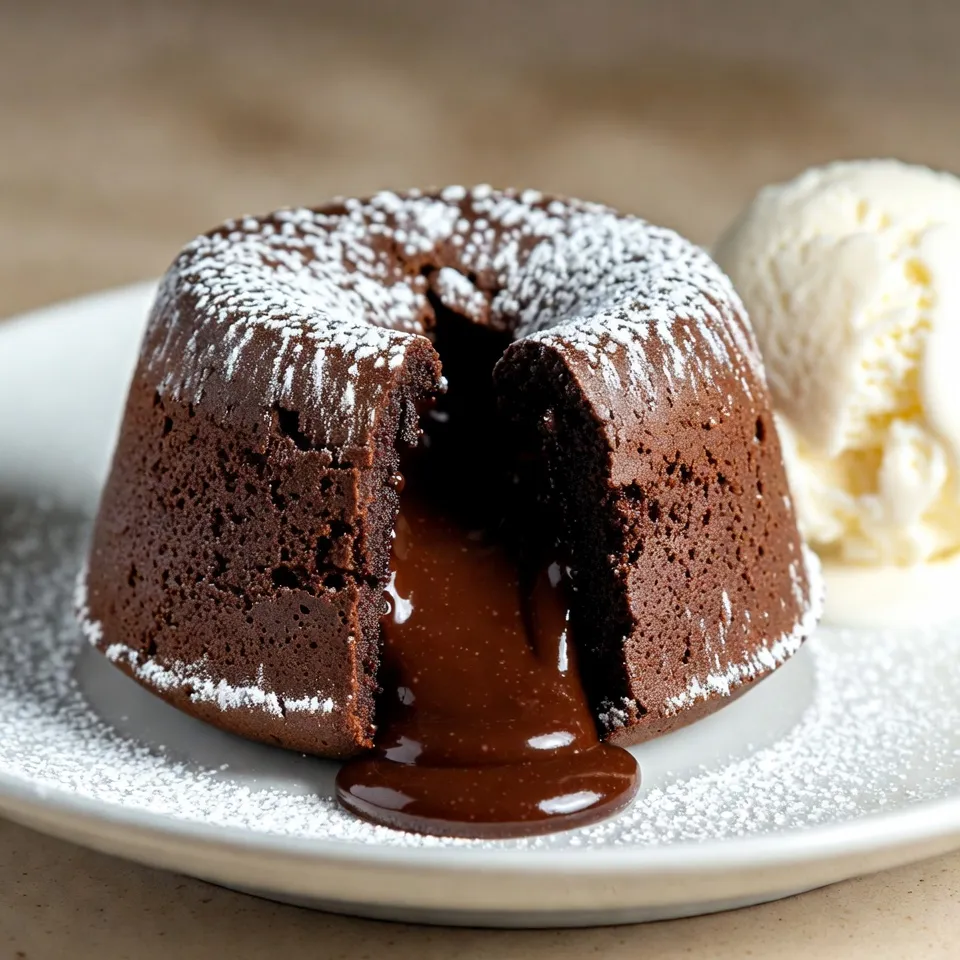 Chocolate Peanut Butter Lava Cake Rich and Decadent Treat