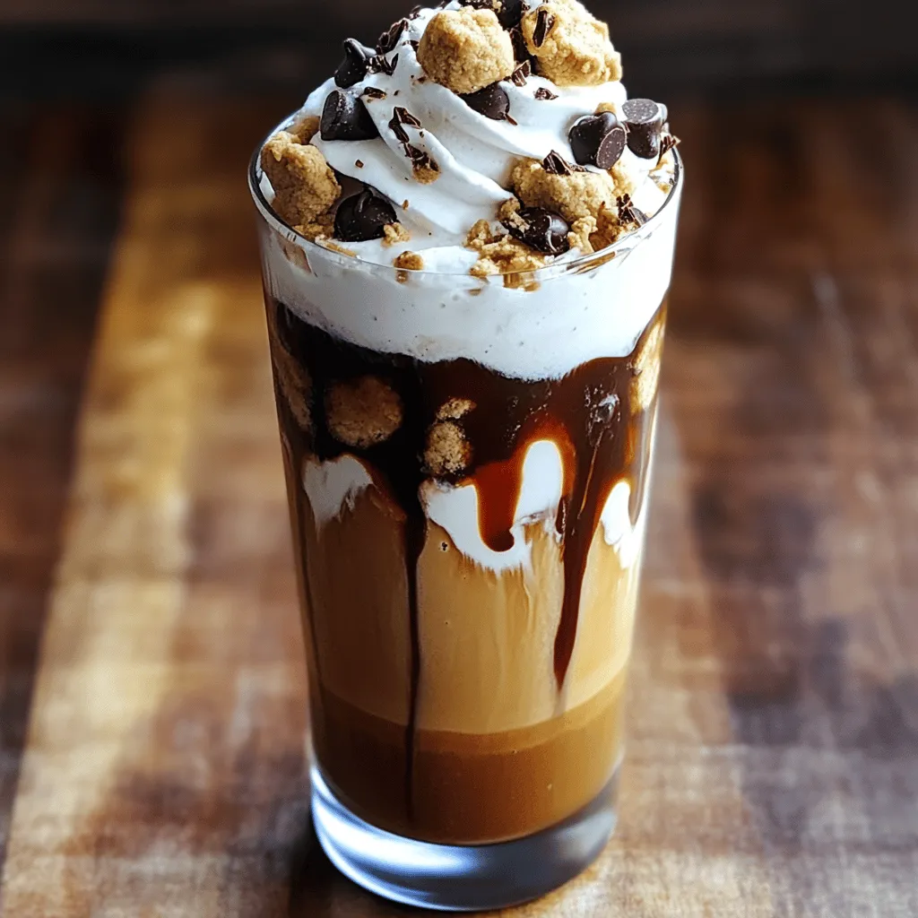 Espresso Cookie Dough Frappe Delightful and Creamy Treat