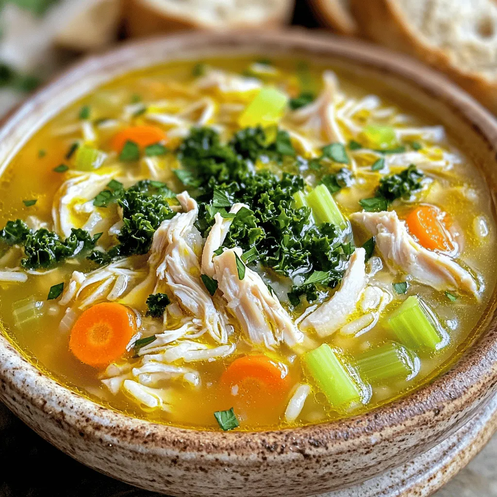 Easy Chicken and Rice Soup Simple Comfort Meal