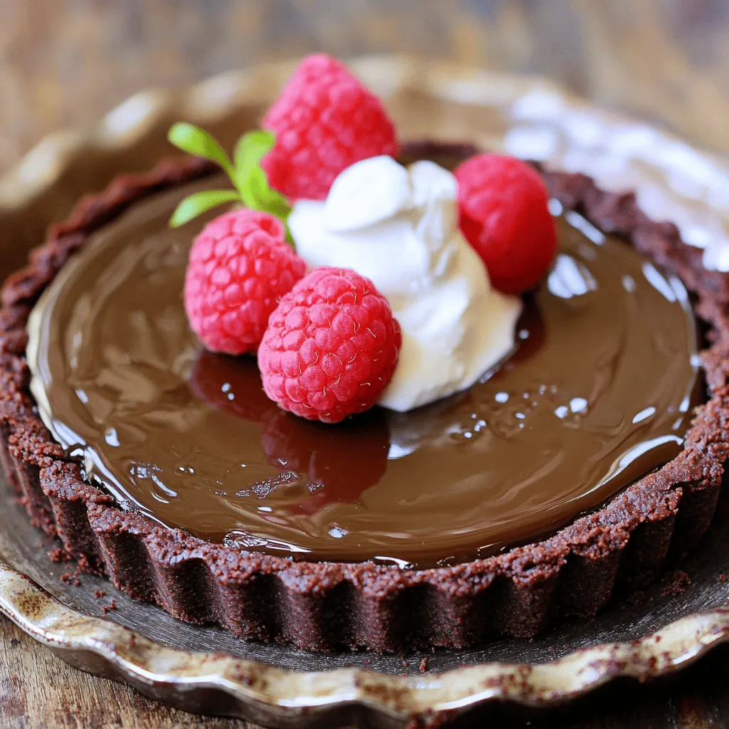 Dark Chocolate Tart Irresistible Dessert Recipe