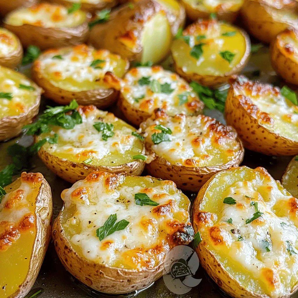 Garlic Parmesan Roasted Potatoes Perfectly Crispy Treat