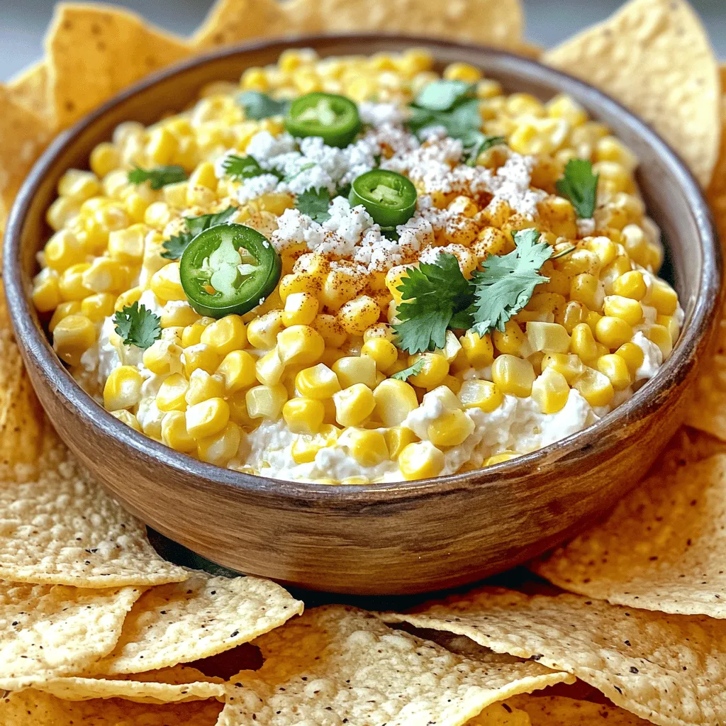 Mexican Street Corn Dip Tasty and Simple Recipe