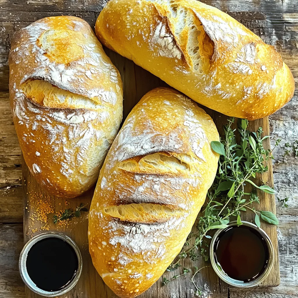 Ciabatta Bread Recipe Easy and Flavorful Guide