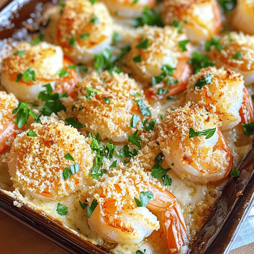 Garlic Parmesan Baked Shrimp Quick and Tasty Dish