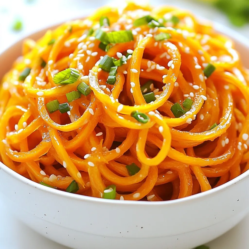 Orange Glazed Carrot Noodles Flavorful and Easy Recipe