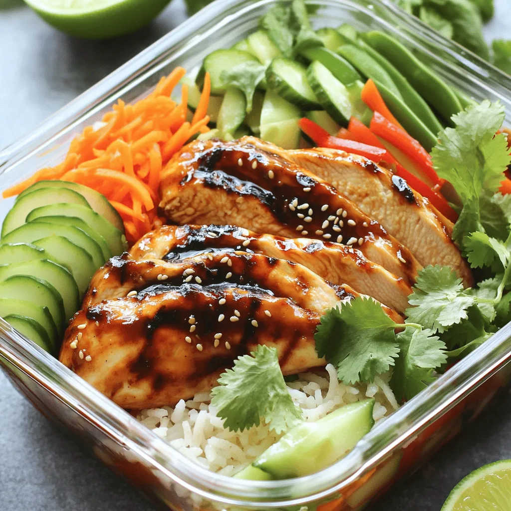 Flavorful Vietnamese Chicken Meal Prep Bowls Recipe