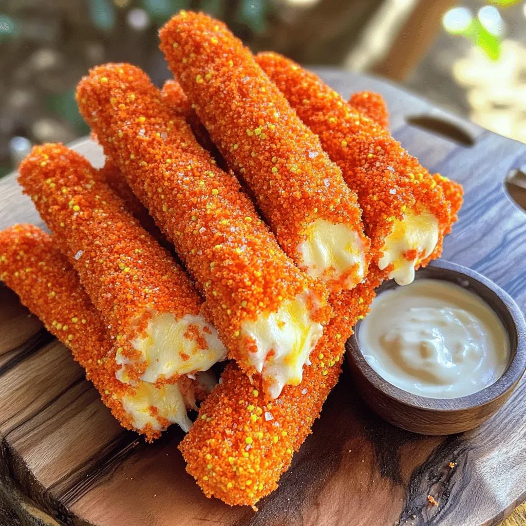 Hot Cheeto Mozzarella Sticks: The Ultimate Snack Recipe