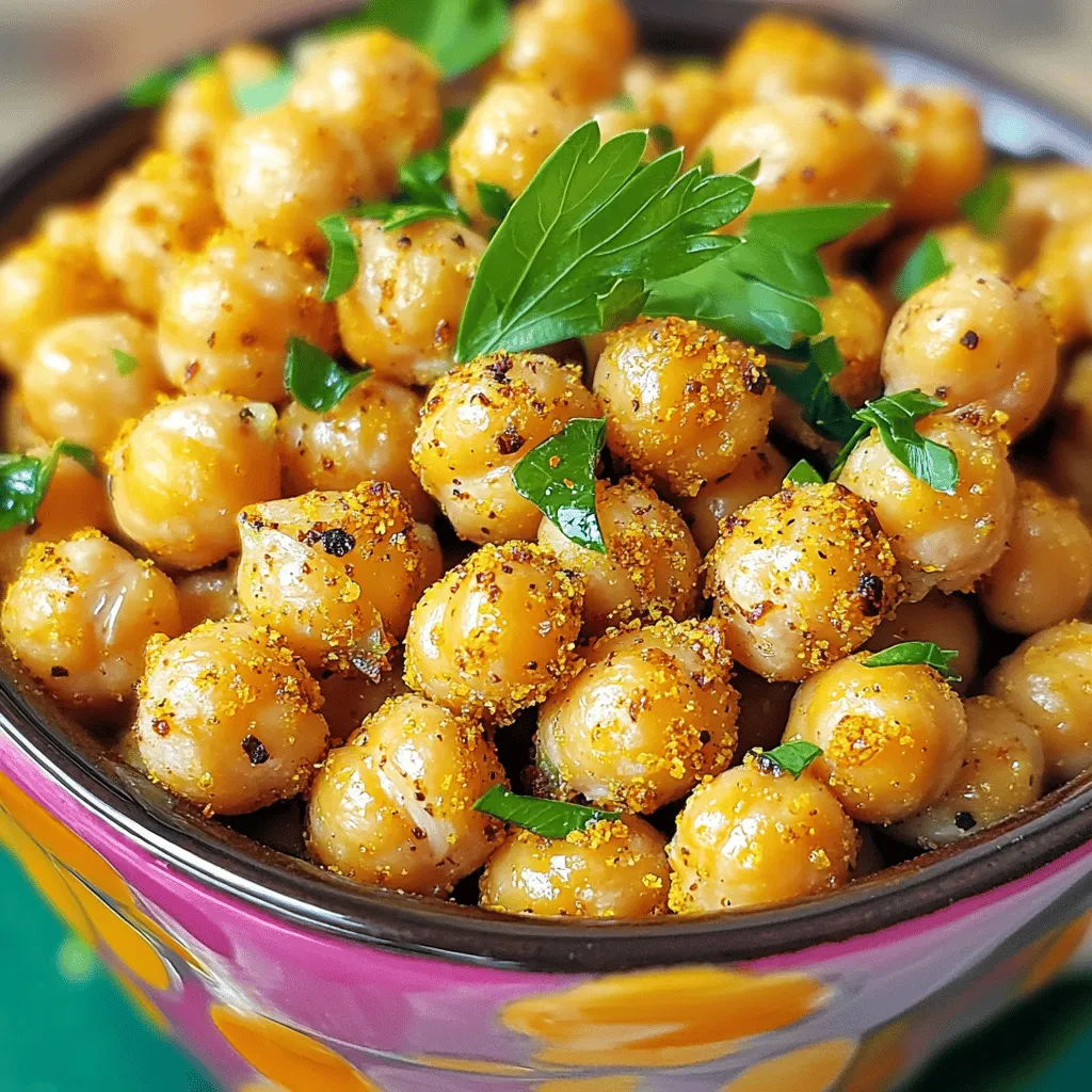 Ranch Roasted Chickpeas Simple and Tasty Snack