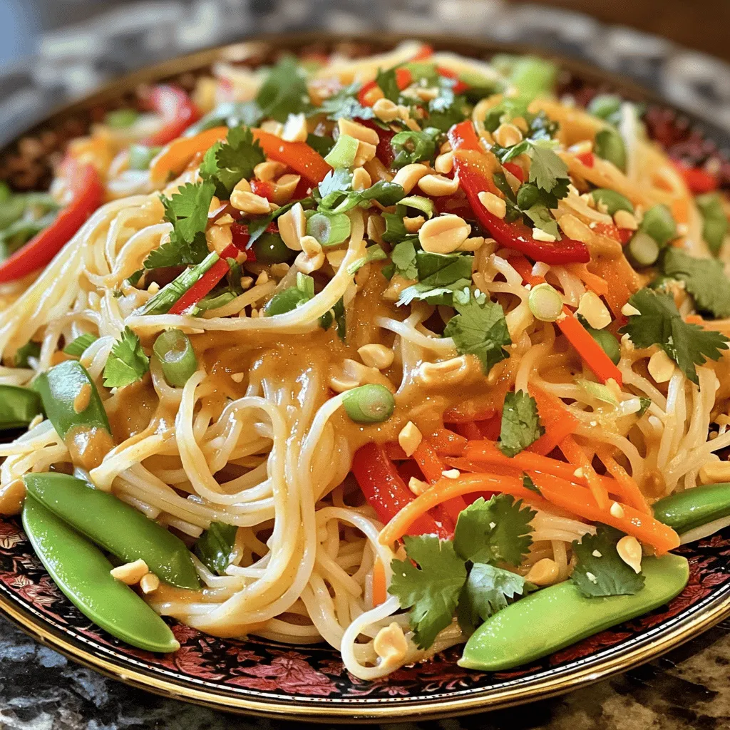 Spicy Peanut Dragon Noodles Tasty and Simple Recipe