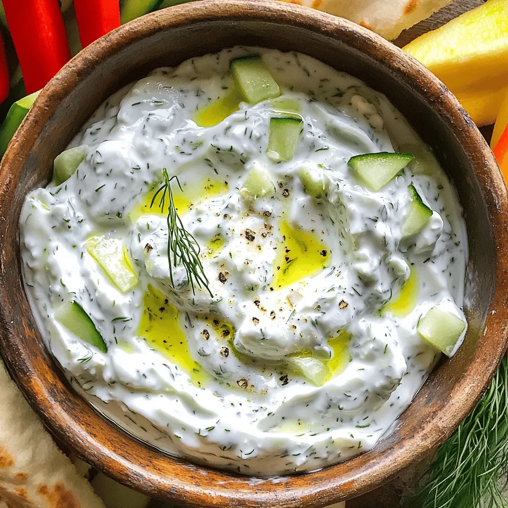 Simple Tzatziki Sauce Easy and Flavorful Recipe