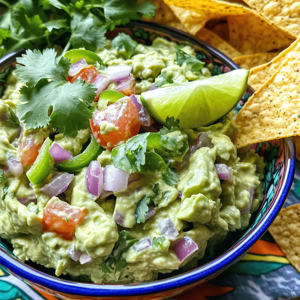 Homemade Guacamole Flavorful and Fresh Recipe Guide