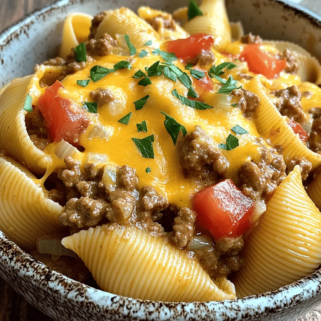 Easy &#038; Creamy Beef and Shells Tasty Family Dinner