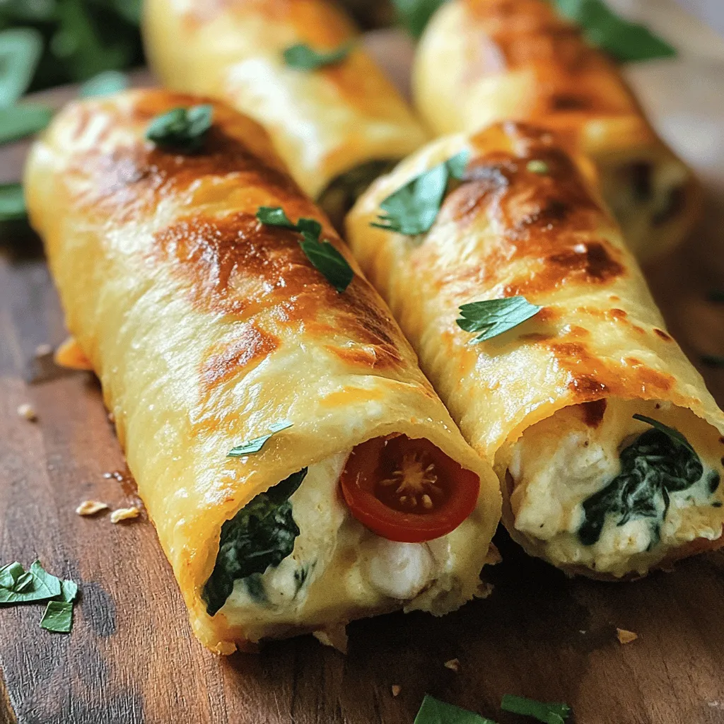 Cheesy Garlic Chicken Wraps Quick and Flavorful Meal