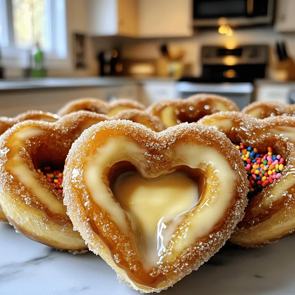 Making crème brûlée heart donuts is fun and easy. You can impress your friends and family with this sweet treat. Let’s break it down step-by-step.